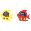 Fish Water Games, Assorted Colors, 4-3/8" W x 4-5/8" H x 3/4" D, 12/Pkg