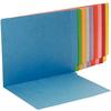 11-pt Color-Coded End-Tab Folder, No Fasteners, Full Tab, 9-1/2" x 12-1/4", 100/Box