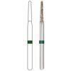 Midwest® Once™ Single Use Diamond Bur – FG, Coarse, Cone, Taper Round End, 25/Pkg - Coarse, Green, Taper Round End, # 856, 1.2 mm Diameter, 8.0 mm Length