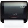 Sofpull® Hand Towel Dispenser – Black, 12.8" x 6.6" x 10.5"
