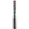 NeoDiamond® Crown/Bridge & Operative Diamond Burs – FG, Cylinder, 25/Pkg - Coarse, Green, Flat End Cylinder, # 835, 1.000 mm Diameter, 4.000 mm Length