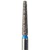 NeoDiamond® Crown/Bridge & Operative Diamond Burs – FG, Medium, Cone, 25/Pkg - Blue, Flat End Taper, # 847, 1.4 mm Diameter, 8.0 mm Length