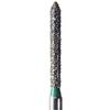 NeoDiamond® Crown/Bridge & Operative Diamond Burs – FG, Cone, 25/Pkg - Coarse, Green, Pointed Taper, # 879, 1.4 mm Diameter, 10.0 mm Length