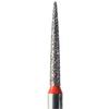 NeoDiamond® Crown/Bridge & Operative Diamond Burs – FG, Flame, 25/Pkg - Fine, Red, # 862, 1.0 mm Diameter, 8.0 mm Length
