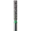 NeoDiamond® Crown/Bridge & Operative Diamond Burs – FG, Cylinder, 25/Pkg - Coarse, Green, Flat End Cylinder, # 837, 1.600 mm Diameter, 8.000 mm Length