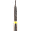 NeoDiamond® Finishing Burs – FG, Very Fine, Yellow, 25/Pkg - Flame, # 862, 1.2 mm Diameter, 8.0 mm Length
