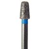 NeoDiamond® Crown/Bridge & Operative Diamond Burs – FG, Medium, Cone, 25/Pkg - Blue, Modified Flat End Taper, # 845, 2.5 mm Diameter, 4.0 mm Length
