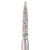 Patterson® Disposable Diamonds – FGSS, 25/Pkg - Coarse, Green, Flame, # S862-012C, 1.2 mm Diameter, 8.0 mm Length