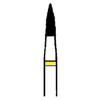 Hybrid Points® T&F Diamond Burs – FG, Extra Fine, Yellow, 1/Pkg - Extra Fine, Yellow, Needle , # 7903, 1.2 mm Diameter, 4.2 mm Length