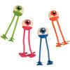 Eyeball Bendables with Suction Feet, Assorted Colors, 4", 24/Pkg