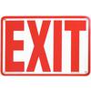 Emergency Glow in the Dark Signs - Exit, Sign 10" x 7"