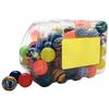 Ball Mix Canister, 100 Assorted Pieces/Canister