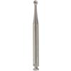Miltex® Steel Surgical Burs – RA Extra Long/Surgical, Round, 6/Pkg - Round, # 6, 1.8 mm Diameter