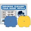 Embouts en mousse Endoring® FileCaddy™, 12/emballage