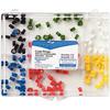 Patterson® Code Rings - Assorted Colors,175/Pkg