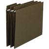 Smead 100% Recycled FasTab® Hanging Folders, 1/3 Cut Tabs, Green, 20/Box