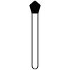 Solo Diamond™ Single-Use Diamond Burs – FG, 25/Pkg - Fine, Red, Acorn Point End, # 905, 2.8 mm Head Diameter, 4.0 mm Head Length