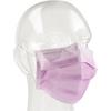 BARRIER® Earloop Surgical Face Masks – Extra Protection, Laser Plume, Anti-Fog, Lavender, 50/Pkg
