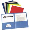 2-Pocket Folders, 8-1/2" W x 11" H, 25/Pkg