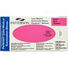Patterson® Latex Exam Gloves - Powdered, 100/Box, 10 Boxes/Case - Small, Pink Box