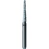 Pro-Cut Diamond Burs – FG, Very Coarse, Black, Round End Taper, 5/Pkg - # D110VC, 1.8 mm Diameter, 9.4 mm Length