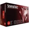SemperForce® Nitrile Exam Gloves – Powder Free, Black - Medium, 100/Box