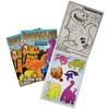 Dinosaur Hidden Picture Find Coloring Books With Stickers, 12 Coloring Pages, 2 Pages of Stickers, 5
