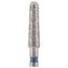 Diamond Instruments – FG, Coarse, Blue, Cone, Bevel End, 856G-016-FG, 1.6 mm Head Diameter, 8.0 mm Head Length, 5/Pkg