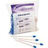 Braval® Saliva Ejectors, 100/Pkg - Clear with Blue Tip