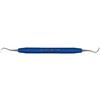 Universal Curettes – # 17S/18S McCall, Blue Resin Handle, Double End 