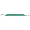 Amazing Gracey™ Curette – # 13/14, Extended Reach Mini, Green Resin Handle, Double End 