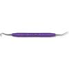 O’Hehir New Millennium™ Curettes - # H5/OH 2 Extended Reach, Purple Resin Handle, Double End 