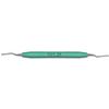 O’Hehir New Millennium™ Curettes - # OH 13/14, Green Resin Handle, Double End 