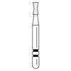 Two Striper® FG Amalgam Remover Diamond Burs – FG , Hourglass, 5/Pkg - Medium, Blue, # 1250, 1.3 mm Major/0.9 mm Minor Diameter, 3.0 mm Length