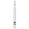 Two Striper® Diamond Burs – FG, 5/Pkg - Coarse, Green, Flame, # 260, 1.0 mm Major/0.9 mm Minor Diameter, 3.0 mm Length