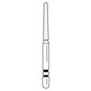 Two Striper® Diamond Burs – FG, 5/Pkg - Coarse, Green, Taper Round End, # 781, 1.3 mm Major/0.8 mm Minor Diameter, 10.0 mm Length