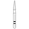 Two Striper® Diamond Burs – FG, Coarse, Green, Cone, 5/Pkg - # 209, 1.6 mm Major/0.4 mm Minor Diameter, 6.0 mm Length