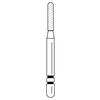 Two Striper® Diamond Burs – FG, 5/Pkg - Coarse, Green, Parallel Cylinder Round End, # 573, 1.2 mm Diameter, 6.0 mm Length