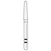 Two Striper® Diamond Burs – FG Long, 5/Pkg - Coarse, Green, Taper Round End, # L770, 1.8 mm Major/1.3 mm Minor Diameter, 8.0 mm Length