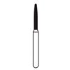 Solo Diamond™ Single-Use Diamond Burs – FG, 25/Pkg - Coarse, Green, Flame, # 862, 1.0 mm Head Diameter, 8.0 mm Head Length