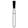 Solo Diamond™ Single-Use Diamond Burs – FG, 25/Pkg - Coarse, Green, Large Inverted Cone, # 807, 1.8 mm Head Diameter, 5.0 mm Head Length