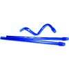 SafeBasics Saliva Ejectors - Clear Blue with Blue Tip