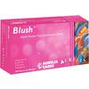 Gants d’examen en nitrile Aurelia® Blush™ – Sans poudre, rose, 200/emballage