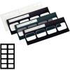 Patterson® Film Mount Charts – EZ-View Masked X-ray Mounts, Black - 21-0123