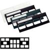 Patterson® Film Mount Charts – EZ-View Masked X-ray Mounts, Black - 21-6162