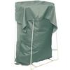 Fashion Shield® Barrier Laundry Bag with Cover Flap – Drawstring, Straight Bottom, 30"W x 40"L, Misty Green 