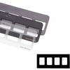 Film Mount Charts – 77 Series EZ-Tab® Black, Open Window, Vinyl, 100/Pkg - 107