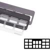 Film Mount Charts – 77 Series EZ-Tab® Black, Open Window, Vinyl, 100/Pkg - 131Nf