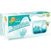 BeeSure® Naturals Powder Free Nitrile Exam Gloves, 300/Pkg - Glacier Blue, Large