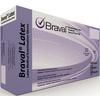 Braval® Latex Exam Gloves – Powdered, White - Small, 100/Pkg